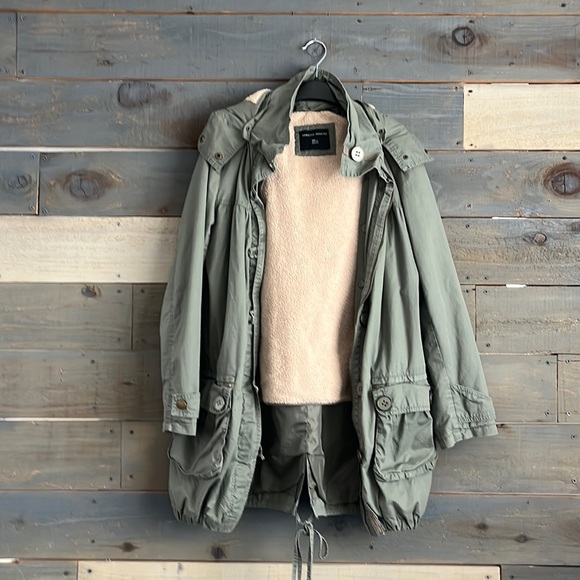 Dorothy Perkins Jackets & Blazers - Dorothy Perkins Sherpa Lining Faux Fur Hooded Jacket Coat 6